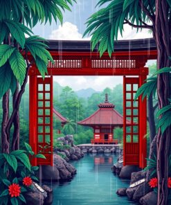 Tropical Monsoon Paint Numbers