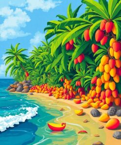 Mango Harvest Paint Numbers