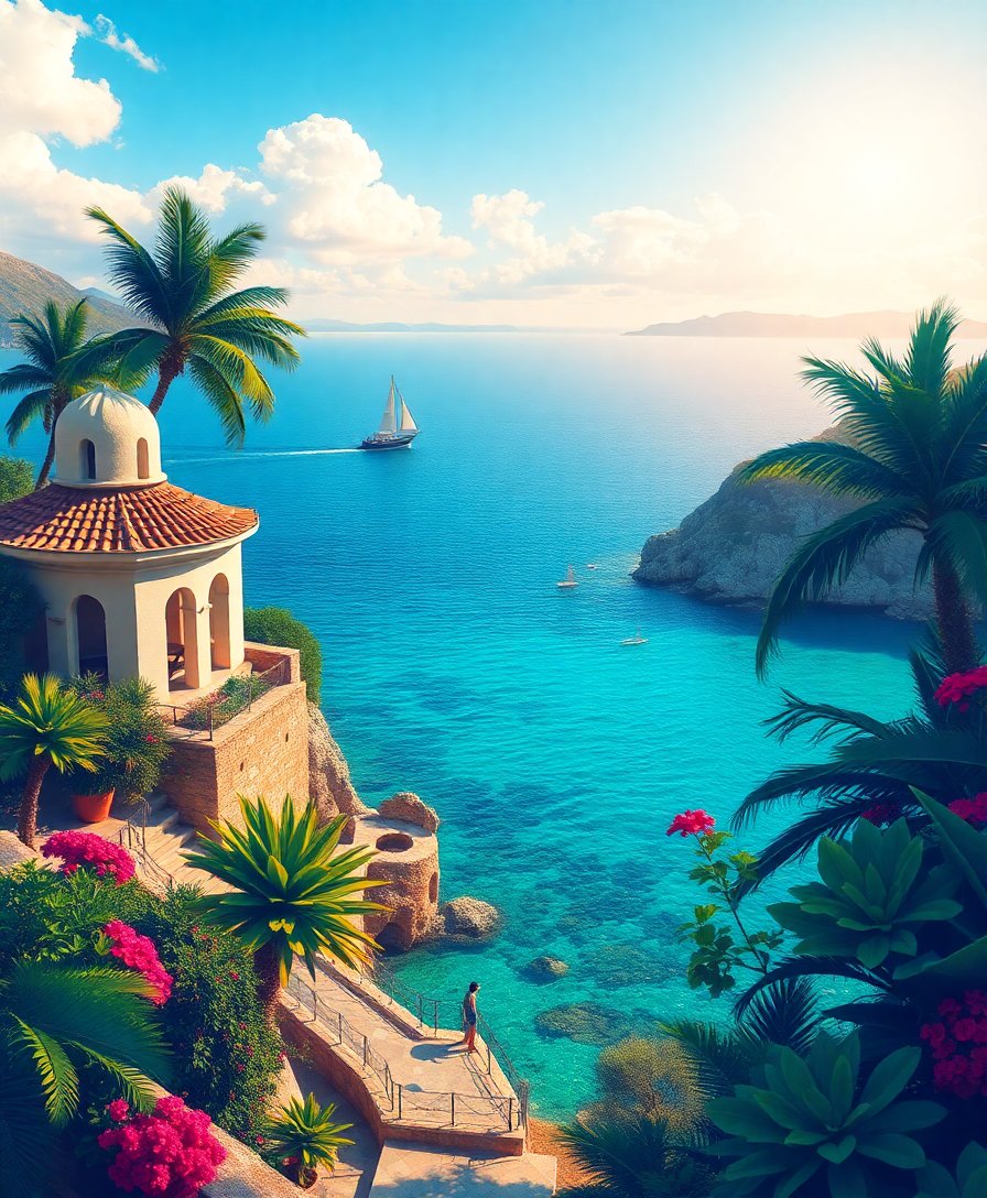 Tropical Waters Paint Numbers Tropical Waters Paint Numbers