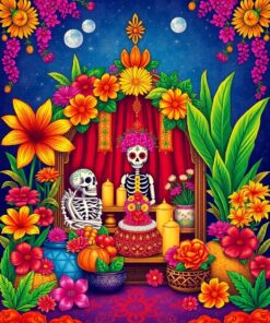 Tropical Offerings Paint Numbers