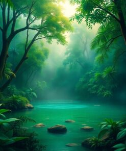 Jungle Basin Paint Numbers