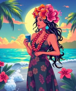 Screen Aloha Paint Numbers