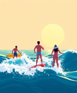 Surf Party Paint Numbers