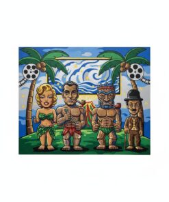 Silver Screen Tiki Gods Paint By Numbers