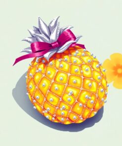 Pineapple Pincushion Paint Numbers