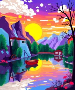 Rum Drinks Paint Numbers