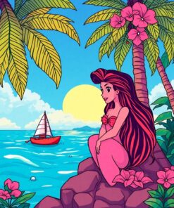 Tropical Atolls Paint Numbers