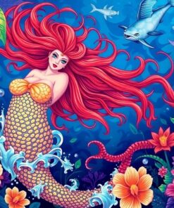 Siren Of Tropical Depths Paint By Numbers
