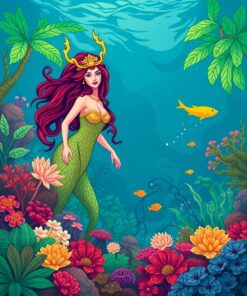 Tropical Reefs Paint Numbers