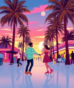 Vintage Palms Paint Numbers