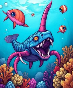 Deep Seadevil Paint Numbers