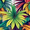 Tropical Palm Paint Numbers