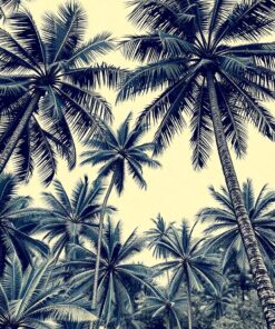 Tropical Treetops Paint Numbers