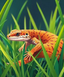 Tropical Grass Paint Numbers