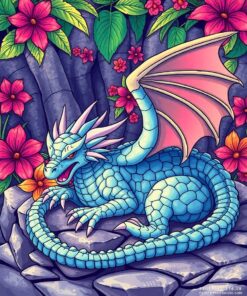 Stone Dragon Paint Numbers