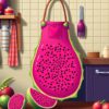 Dragonfruit Apron Paint Numbers