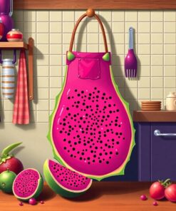 Dragonfruit Apron Paint Numbers