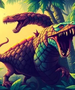 Temple Beast Paint Numbers