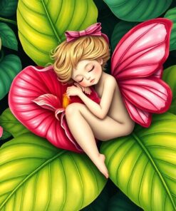 Anthurium Fairy Paint Numbers