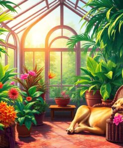 Tropical Room Paint Numbers