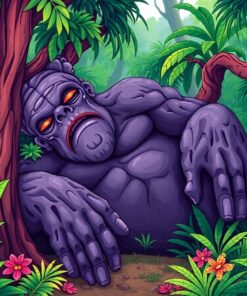 Forest Giant Paint Numbers