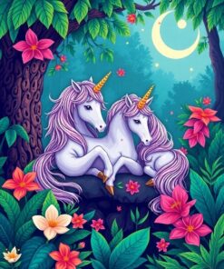 Forest Mystics Paint Numbers