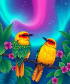 Night Birds Paint Numbers