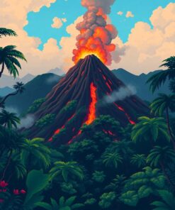 Volcano Peak Paint Numbers