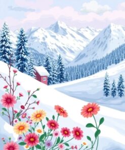 Floral Express Paint Numbers