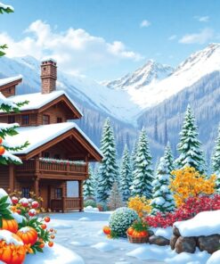 Exotic Citrus Paint Numbers