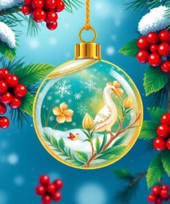 Glass Ornament Paint Numbers