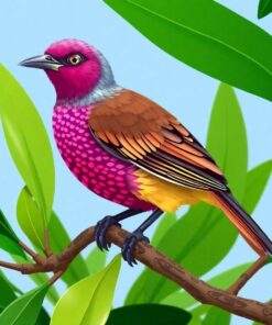 Fig Bird Paint Numbers