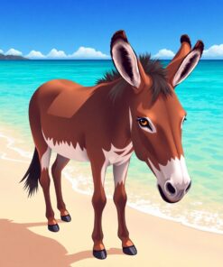 Tropical Shores Paint Numbers