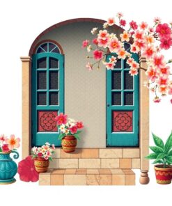 Souk Metals And Blossoms Paint By Numbers