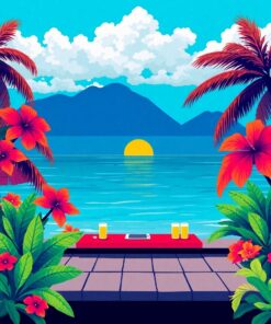 Tropical Exotica Paint Numbers