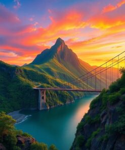 Volcanic Peaks Paint Numbers