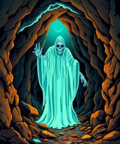 Vintage Caves Paint Numbers