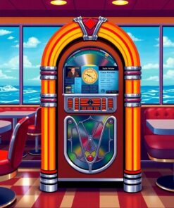 Diner Vinyl Paint Numbers