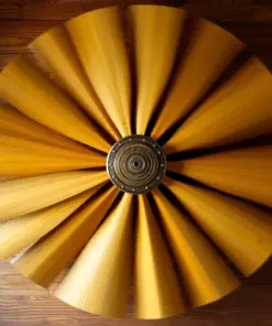 Spinning Teak Fan Blades Paint By Numbers