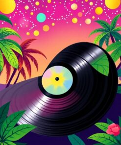 Disco Vinyl Paint Numbers