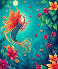 Tropical Waters Paint Numbers