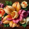Fallen Bloom Paint Numbers