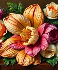 Fallen Bloom Paint Numbers