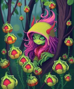 Among Pods Paint Numbers