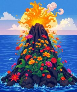 Island Flora Paint Numbers