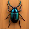 Beetles Wood Paint Numbers