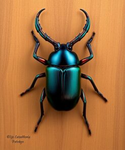 Beetles Wood Paint Numbers