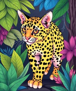 Spotted Cat Paint Numbers