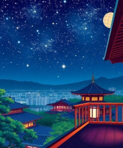 Edo Balcony Paint Numbers