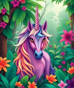 Forest Spirit Paint Numbers